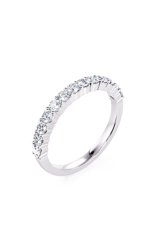 Albert's Ladies 14K White Gold .75CTW Round Diamond Wedding Band B10012-HW072A