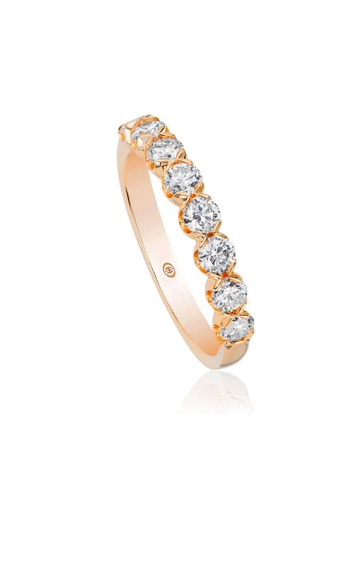 Christopher Designs 14k Rose Gold .53ctw Diamond Wedding Band G52B-RD100