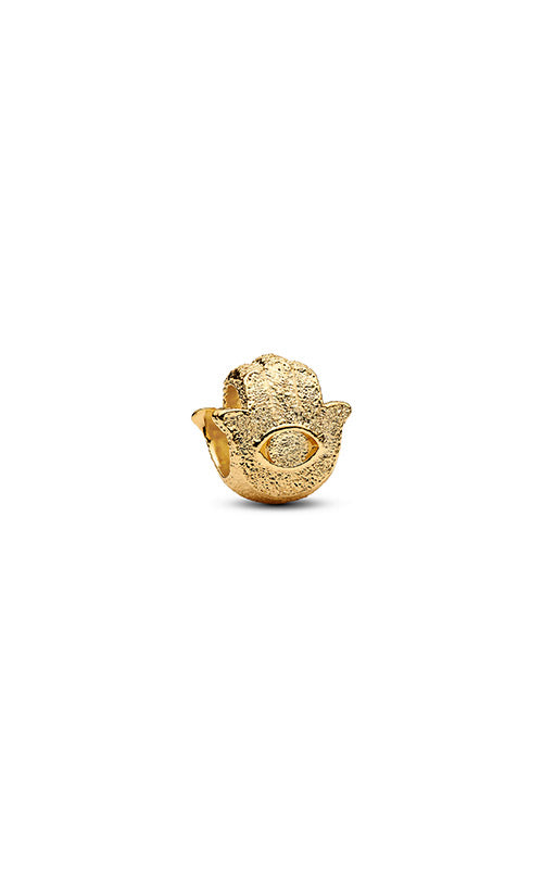 Pandora Textured Hamsa Hand Mini Charm