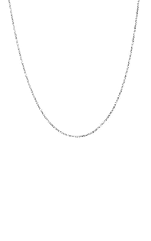 Ania Haie Sterling Silver Flat S Link Chain Necklace N068-01H
