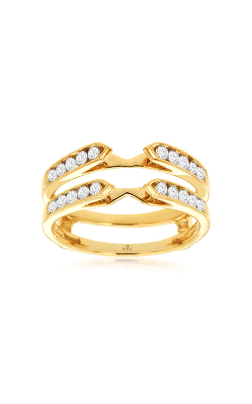 Albert's 14K Yellow Gold .50CTW Diamond Insert Ring C9243D