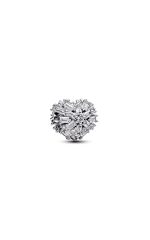 Pandora Sparkling Heart Charm