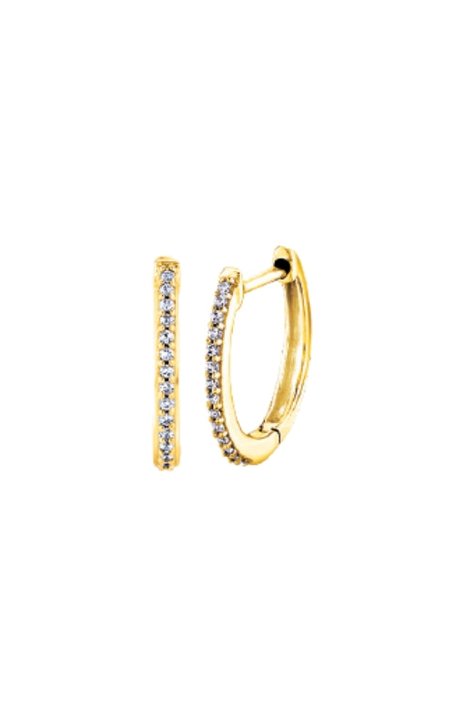 Albert's Hoop Diamond Earring