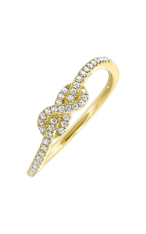 Albert's 14k Yellow Gold 1/8ctw Diamond Cocktail Ring RG12289-4YSC CO