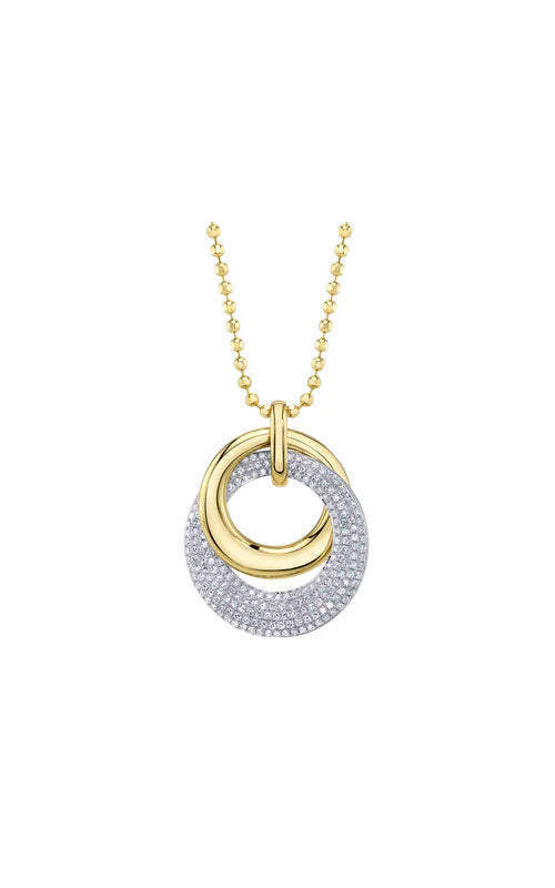 Shy Creation Circle Diamond Necklace