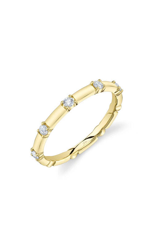 Shy creation 0.18CT 14K Y/G Diamond Lady's Band SC55028356