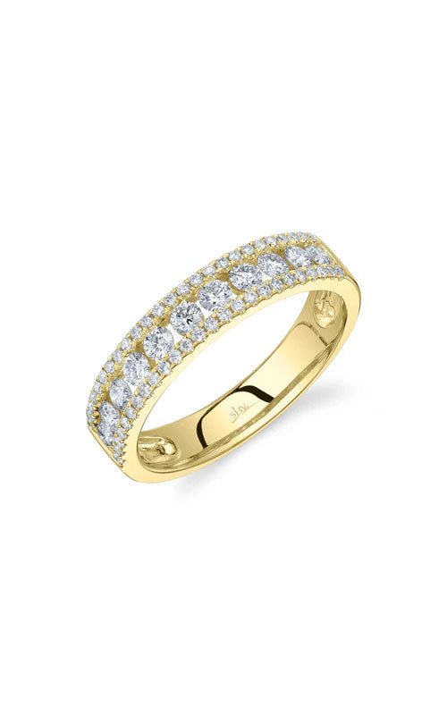 Shy Creation 14KY 0.65Ctw Diamond Band SC55028083