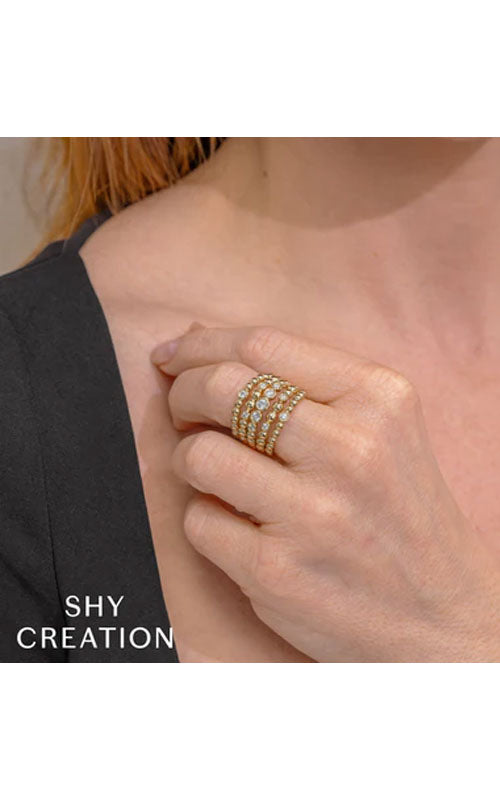 Shy Creation Women's Wedding Band