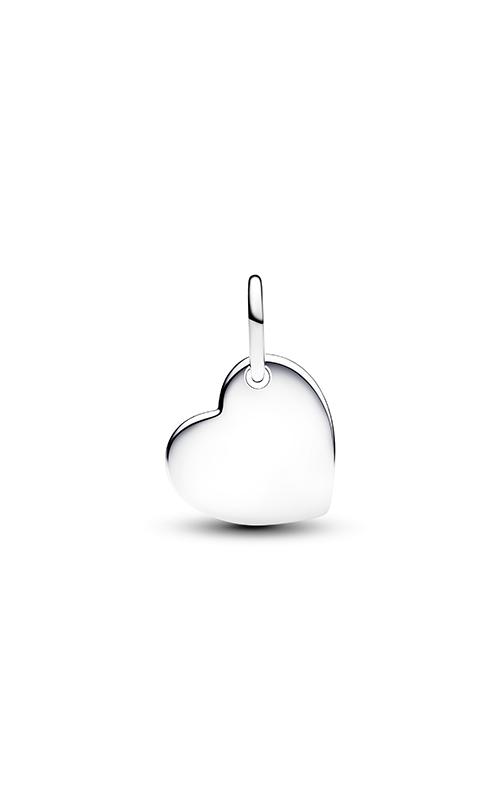 Pandora July Engravable Heart True Red Stone Dangle Charm