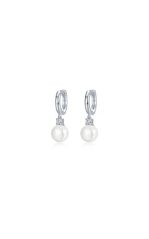 Lafonn Pearl 925 Sterling Silver Earring