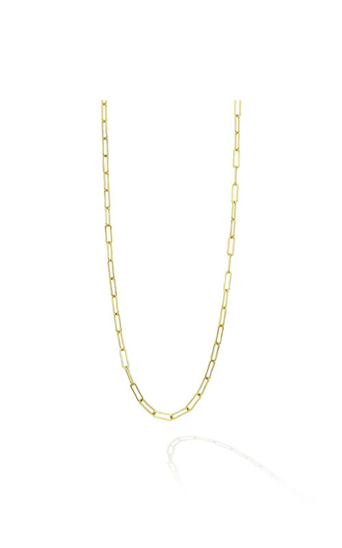 LAGOS 18 Karat Yellow Gold 20" 2mm Paperclip Chain With Spring Ring 04-10669-20