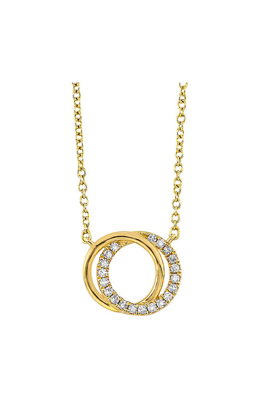 Albert's Circle Diamond Necklace