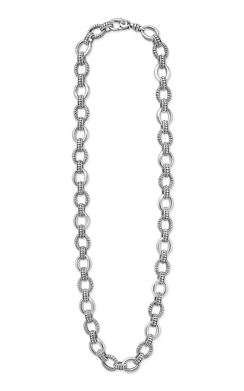 Lagos Chain 925 Sterling Silver Necklace