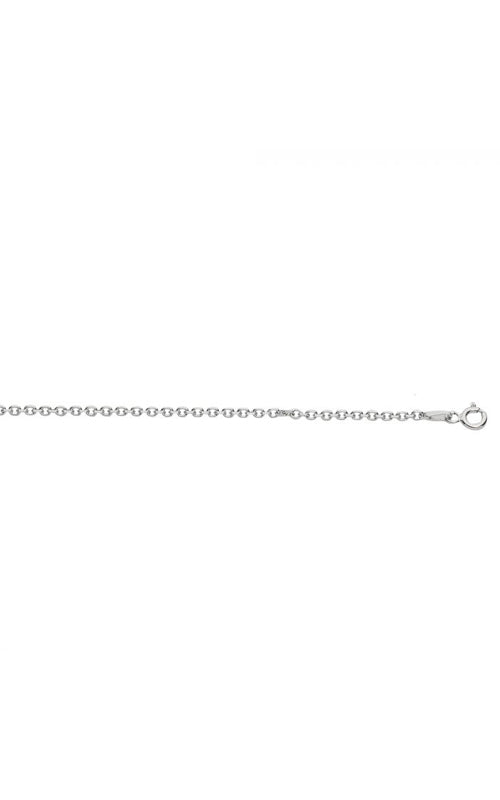 Albert's Sterling Silver 16" 2.2mm Diamond Cut Cable Chain AGRCAB050-16