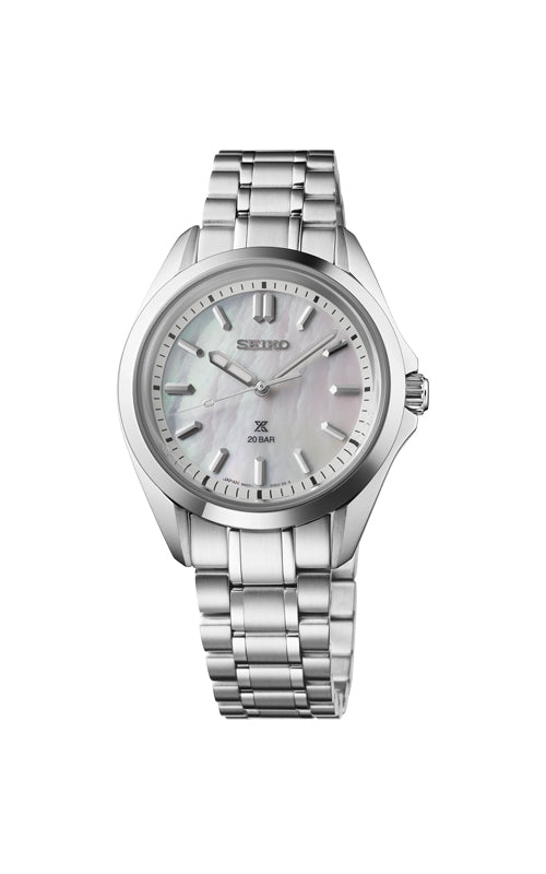 Seiko Prospex Ladies' Mother of Pearl Watch SUR605