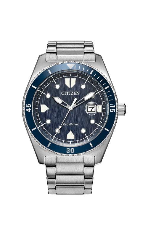 Citizen Men's Terra Force Blue Dial Watch AW1886-59L