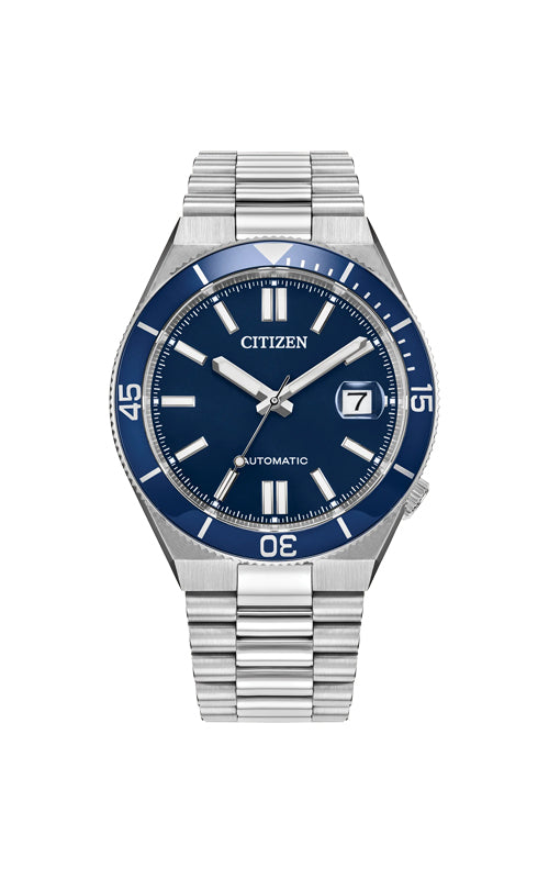 Citizen Men's TSUYOSA Shore Automatic Blue Watch NJ0230-59L