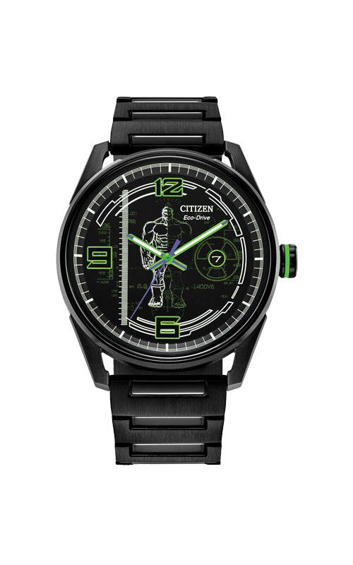Citizen Men's Hulk, Green Goliath Watch BM7675-57W