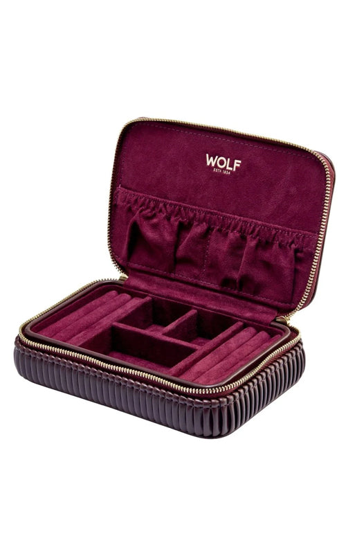 Wolf Bella Bordeaux Zip Case 781326