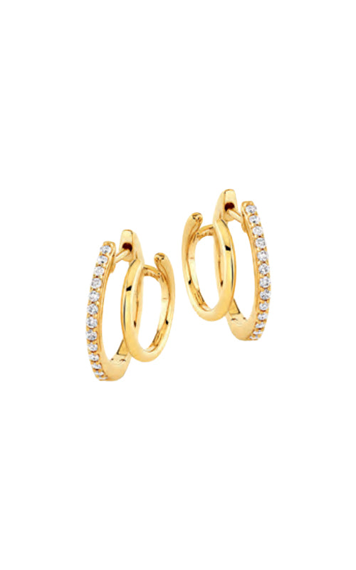 Albert's Hoop Diamond Earring