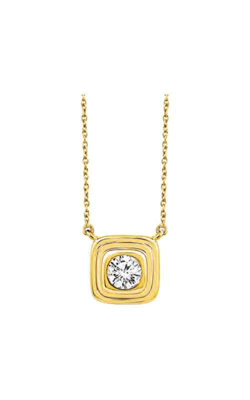 Albert's Vermeil .20ct Lab Grown Diamond Necklace EVPF11134A44SL