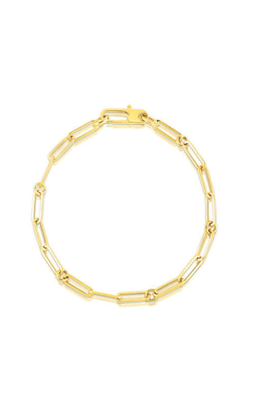 Roberto Coin 18k Yellow Gold Paperclip Bracelet 5310167AYLB0