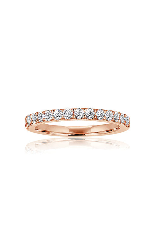 Albert's 14k Rose Gold 1/2ctw Diamond Wedding Band 79156D-4R-1/2