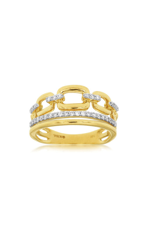 Albert's 14k Yellow Gold .25ctw Diamond Ring C8575D