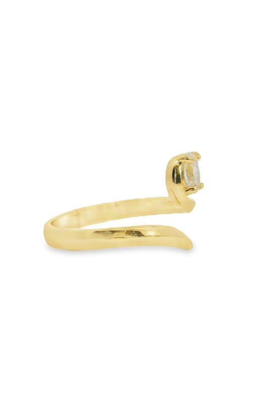 Albert's 18k Yellow Gold 0.44ct Diamond Ring R60989