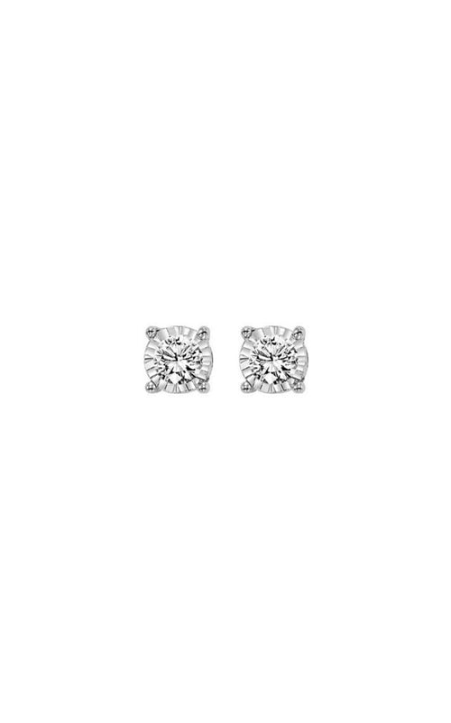 Albert's 14k White Gold .33ctw Diamond Stud Earrings FE1259/30