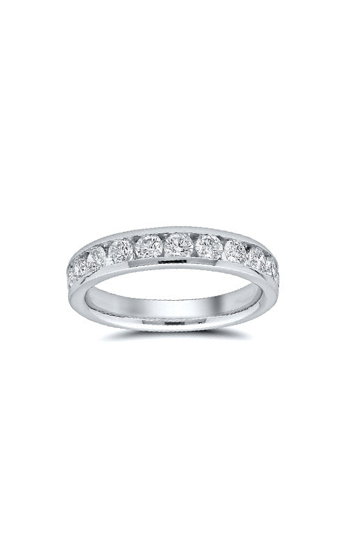 Albert's 14k White Gold 1ctw Diamond Wedding Band 4310621004W