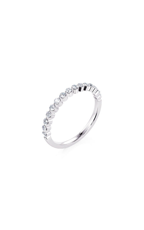 Albert's 14k White Gold .25ctw Single Prong Wedding Band B10018-HW022A