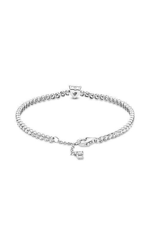 Pandora Sparkling Heart Tennis Bracelet 590041C01-20