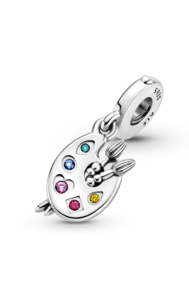 Pandora Passions Artist's Palette Dangle Charm 799320C01
