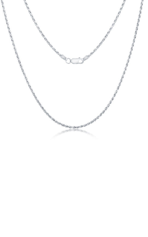 Albert's Sterling Silver 20" 2mm Rope Chain RPR-40-20