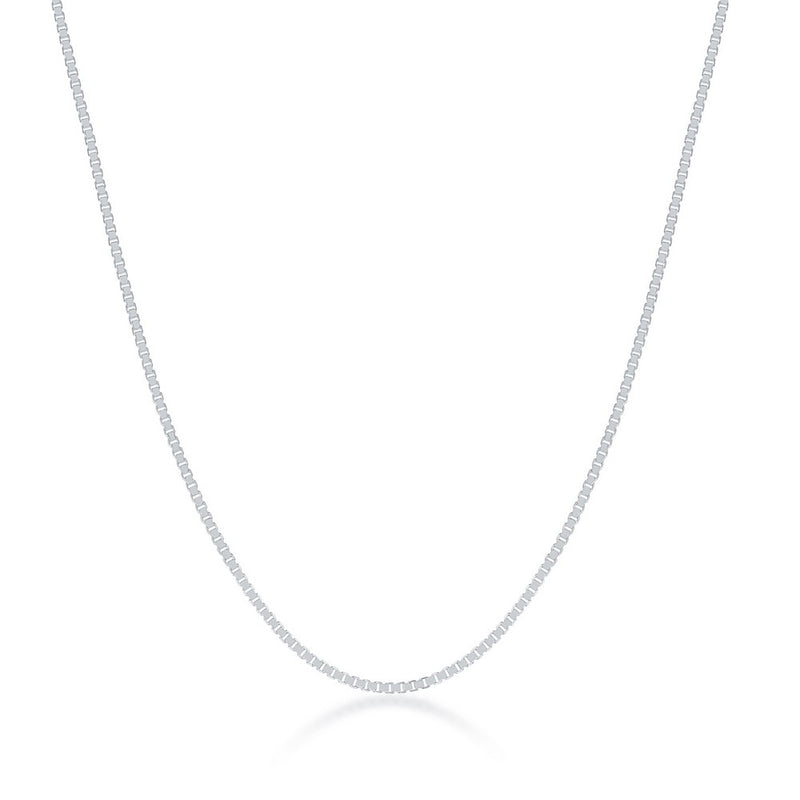 Albert`s Sterling Silver 20 In 1.2mm Box Chain