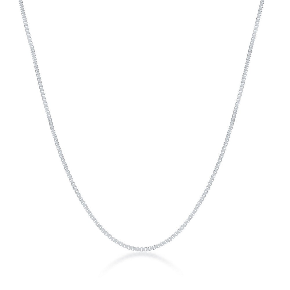 Albert`s Sterling Silver 20 In 1.2mm Box Chain