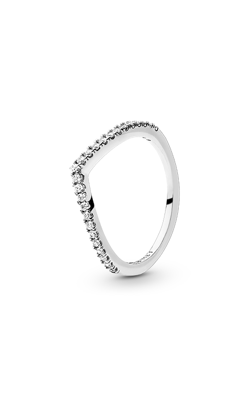 Pandora Sparkling Wishbone Ring 196316CZ-50