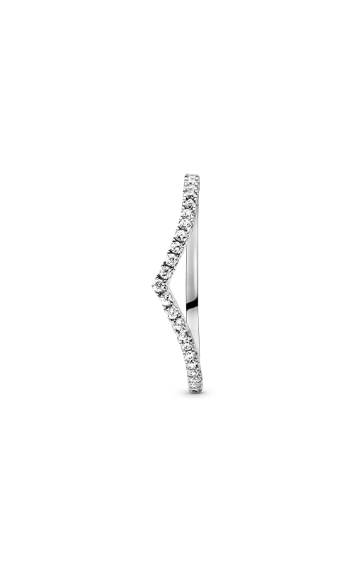 Pandora Sparkling Wishbone Ring 196316CZ-56