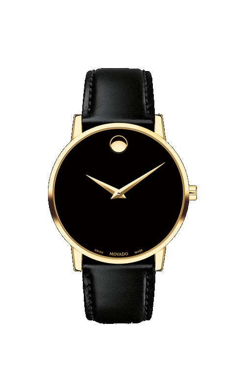 Movado Museum Classic Goldtone Mens Watch 0607271