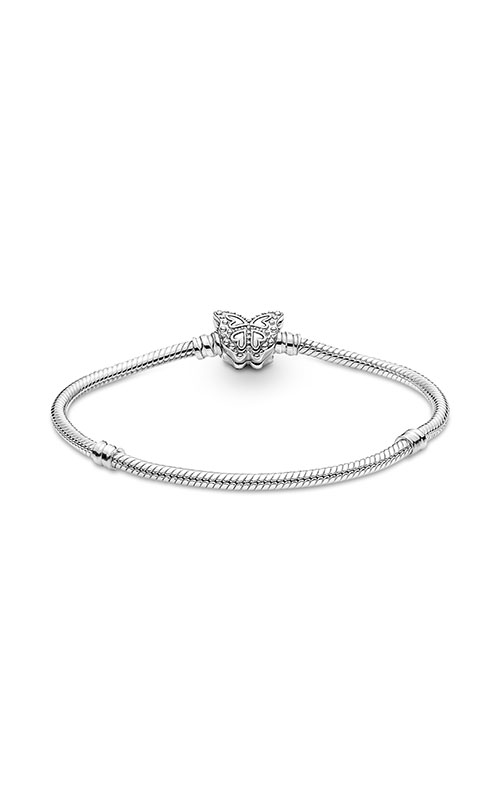Pandora Moments Butterfly Clasp Snake Chain Bracelet 590782C01-23