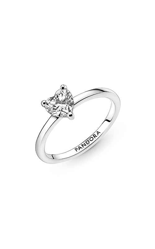 Pandora Sparkling Heart Solitaire Ring 191165C01-58