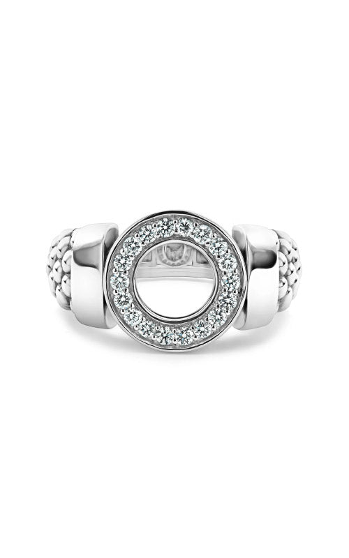 Lagos Caviar Spark 34ctw Diamond Circle Ring 02-80720-DD7