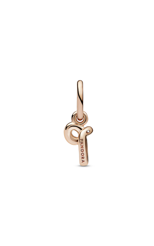 Pandora Letter p Script Alphabet Dangle Charm 782461C01 - FINAL SALE