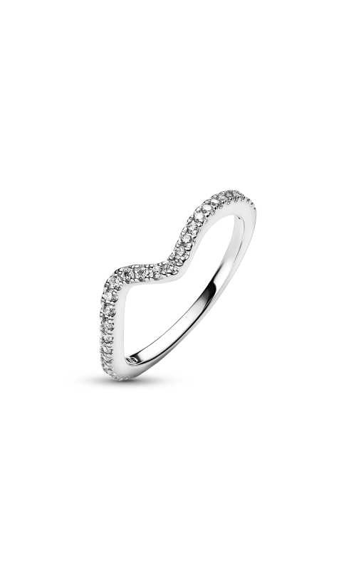 Pandora Sparkling Wave Ring 192539C01-60