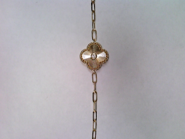 Albert's 14k Yellow Gold Diamond Bracelet BC10276-1YC