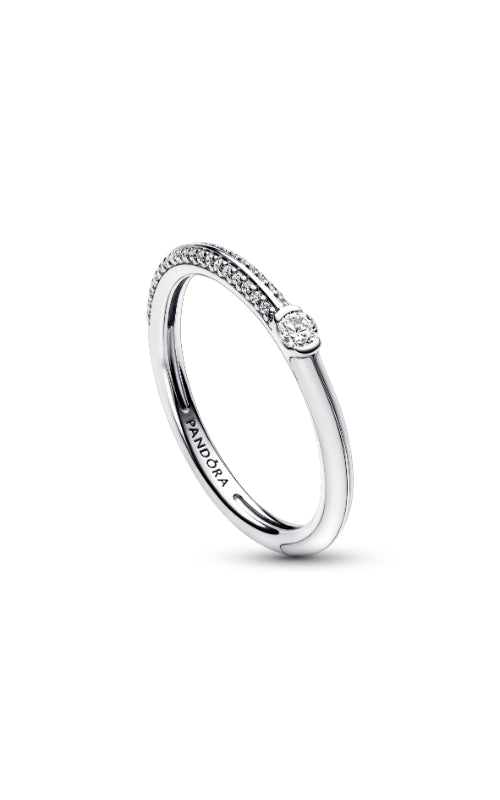 Pandora ME Pave & White Dual Ring 192528C02-54