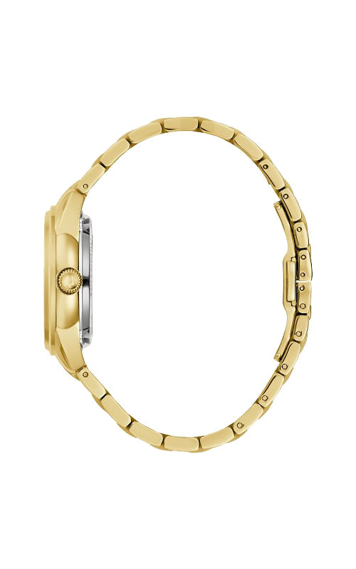 Bulova Gold Tone Sutton Automatic 34.5mm Ladies Watch 7L172