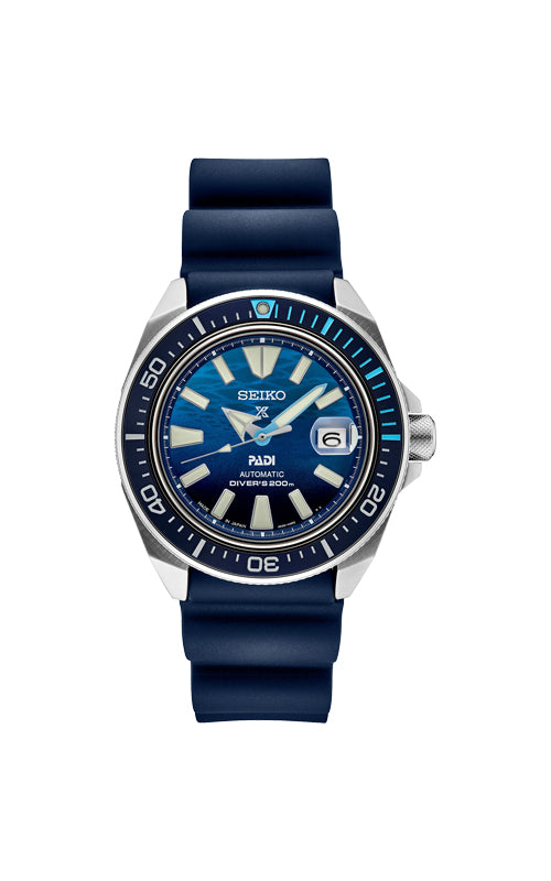 Seiko Prospex Men's Padi 43.8mm Automatic Blue Watch SRPJ93