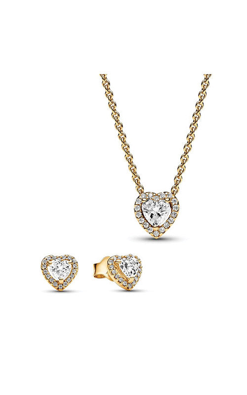 Pandora Sparkling Elevated Heart Jewelry Gift Set B802372-1 - FINAL SALE